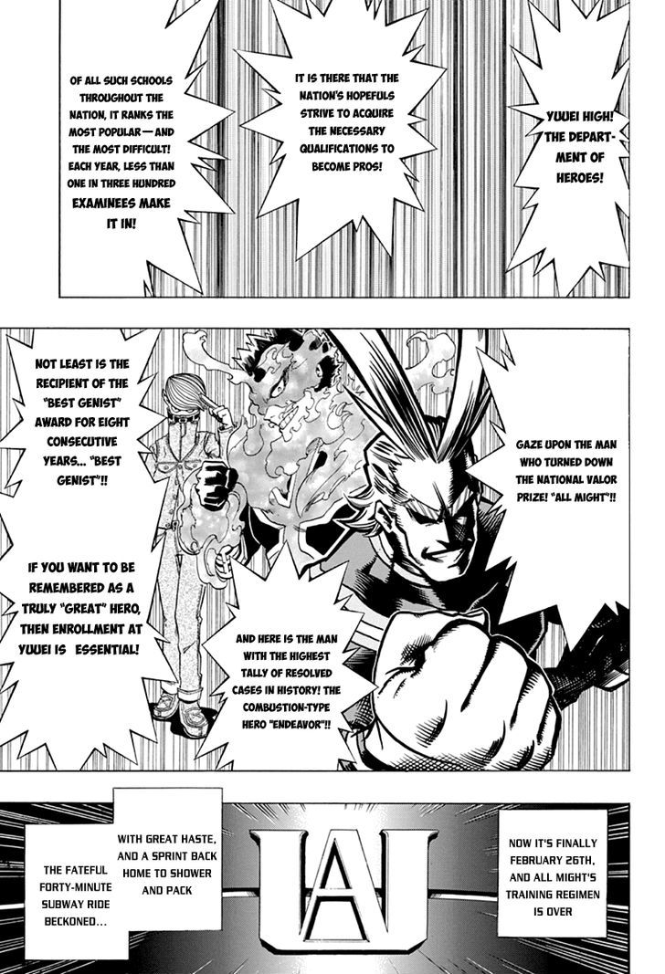  សាលាបង្រៀនវីរះបុរស: Chapter 3 (Vol 1)